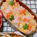 mipoみぽ's cooksnap of when they made バレンタインに♡ハートのチラシ寿司.