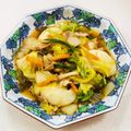 あっこ姉's cooksnap of when they made お餅とろり♬白菜の旨味あんかけ♬.