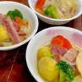 ルぴあ's cooksnap of when they made ル・クルーゼでポトフ.