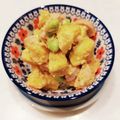 まんまるまうちゃん's cooksnap of when they made さつま芋と枝豆のマヨサラダ☆きな粉入り.