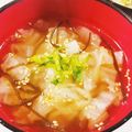 みぽぽ37's cooksnap of when they made 簡単！地味だが美味！白菜と塩昆布のスープ.