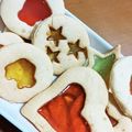 トトロロキッチン's cooksnap of when they made 簡単ステンドグラスクッキー♡バレンタイン.