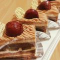 りっくさん's cooksnap of when they made モンブラン風マロンケーキ.