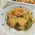 ☆はなちゃん☆☆'s cooksnap of when they made 味ぽんと砂糖のみの厚揚げの南蛮漬け！.