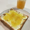 ☆はなちゃん☆☆'s cooksnap of when they made さわやか♪レモンジャムとクリチのトースト.