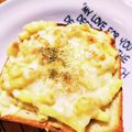 motomi♪'s cooksnap of when they made グラタンが残ったら、グラタントースト✨.