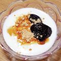 ﾋﾟﾛﾐ♡'s cooksnap of when they made 黒蜜きな粉ヨーグルト・プルーンのっけ.