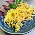 ♡マッキークッキング's cooksnap of when they made 【かき揚げ】パリッとサクサクっと.