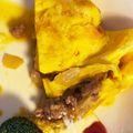 クックFJ5BNF☆'s cooksnap of when they made 挽肉とポテトとチーズのオムレツ.