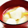ダリア☆'s cooksnap of when they made 簡単♪白玉団子の味噌汁.