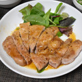 うららすもも's cooksnap of when they made 柔らか〜ぁ厚切り豚ロース肉の甘酢焼き.