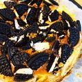 Cheeseママ☆'s cooksnap of when they made ☆簡単☆ココアクッキーバナナチーズケーキ.