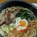 じゃりてん's cooksnap of when they made ✿ソーキそば風うどん✿.