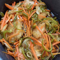 TeaMuffin's cooksnap of when they made 揚げずにやわらか、鶏むね肉の南蛮漬け.