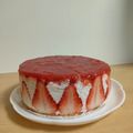 happy-cherry's cooksnap of when they made フルーチェムース.
