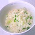 Meruu's cooksnap of when they made 簡単☆餃子の雑炊.