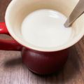 クックOBSDVC☆'s cooksnap of when they made あんこ牛乳☆きな粉入り.