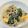 CHISA☆ごはん♪'s cooksnap of when they made もう一品に♪春雨わかめカニカマサラダ.