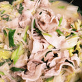 HoneySpla's cooksnap of when they made 豚バラと白菜ともやし♡とろ～り塩にんにく.