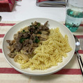 スイスおじさん☆'s cooksnap of when they made スイス　豚肉のきのこクリームソース煮込み.