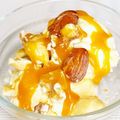 はちみつlove's cooksnap of when they made キャラメルナッツアイス.