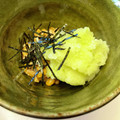 azbjbn's cooksnap of when they made 毎日の納豆●だいこんおろし団子と.