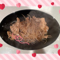☆hironon☆'s cooksnap of when they made 簡単！豚もやしの生姜焼き.