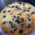 ちぇぶの嫁's cooksnap of when they made ☆簡単☆ココアクッキーバナナチーズケーキ.