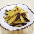 ＠迷子＠'s cooksnap of when they made ∮驚くほど甘い✰さつま芋黒コショウ炒め∮.