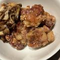 aliceくっく's cooksnap of when they made 簡単♪豚こまと蓮根のミックス竜田揚げ.