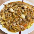 ふぅ＆かず's cooksnap of when they made 牛こま肉のあんかけ焼きそば.