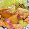 クックM6DK2O☆'s cooksnap of when they made さつまいもと鶏肉の炒め煮.