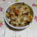 くネコまろす's cooksnap of when they made きのことじゃがいもの万能味ソースグラタン.