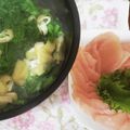 クックM96XDX☆'s cooksnap of when they made ヘルシー♪鶏ムネ肉のしゃぶしゃぶ鍋.