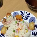 mameko85's cooksnap of when they made ズボラで簡単！混ぜるだけ！エビピラフ★.