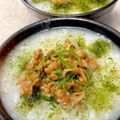 あい♪らんど's cooksnap of when they made 離乳食＊納豆と青のり粥.