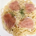 クック3PVUD3☆'s cooksnap of when they made 生ハムとアスパラのクリームパスタ.