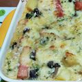 湊ひぃろ's cooksnap of when they made じゃがいもとブロッコリーのグラタン.