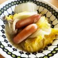 さき8888's cooksnap of when they made わんぱん豚白菜鍋.