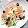 ひトみ's cooksnap of when they made レタスと生ハムのサラダ.