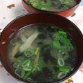 赤い電話's cooksnap of when they made 風味豊か♡ゴボウと海苔の味噌汁.