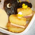 あっちまー's cooksnap of when they made ハッシュドポテトのハムチーズサンド.