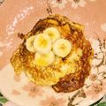 minmo2✳️2's cooksnap of when they made バナナと卵だけ！もちもちパンケーキ.
