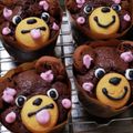 みいこ♡'s cooksnap of when they made 簡単かわいいクマフィン.