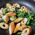 みずまんじゅう♪'s cooksnap of when they made ほうれん草とちくわのバターしょうゆ炒め.