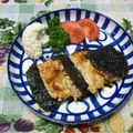 クレイプメートル's cooksnap of when they made 香味ペーストで決まり☆鶏ひき肉の磯辺焼き.