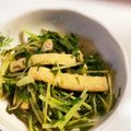 さちぶた♪'s cooksnap of when they made レンジとめんつゆで♪水菜と油揚げの煮浸し.