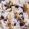 オレンジなすび's cooksnap of when they made 切り餅と赤飯の素と炊飯器で超簡単赤飯.