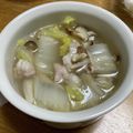 北京パンダ's cooksnap of when they made 白菜とはるさめ☆食べるスープ.