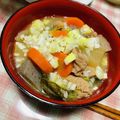 しぇりさん's cooksnap of when they made 圧力鍋で簡単もつ煮　味噌味.